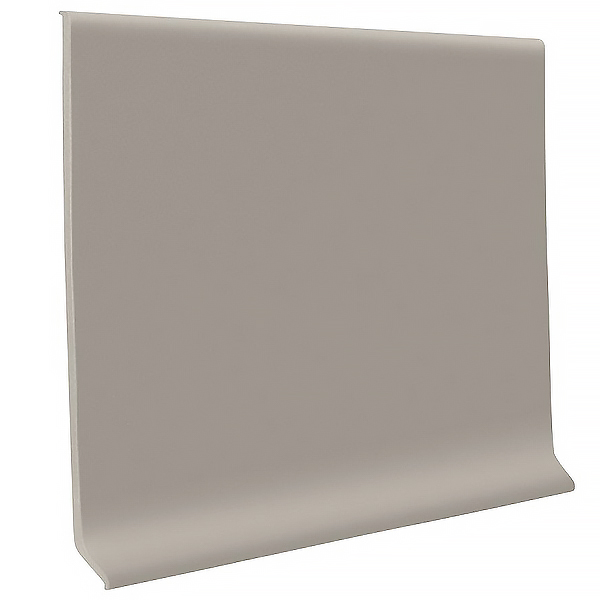 Centura Coved Vinyl Wall Base Coil Roppe 4" 178 Pewter 120' Roll