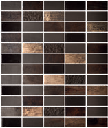 Mosaic Tiles Marbelous Vitra Skin 10-5/16" x 12-1/2"