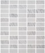 Mosaic Tiles Marbelous White 10-5/16" x 12-1/2"