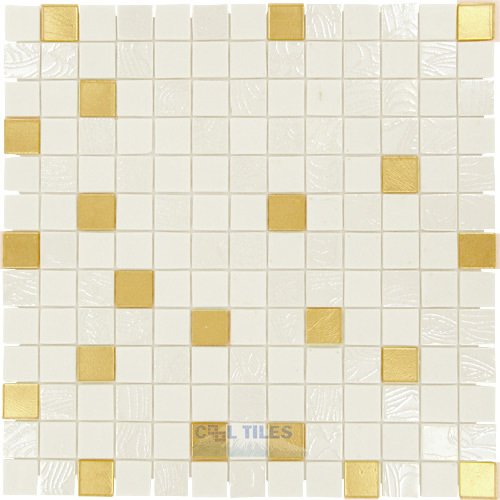 Tuiles de mosaïque Mystic Glass Aura 13" x 13"