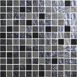 Tuiles de mosaïque Mystic Glass Islande 13" x 13"