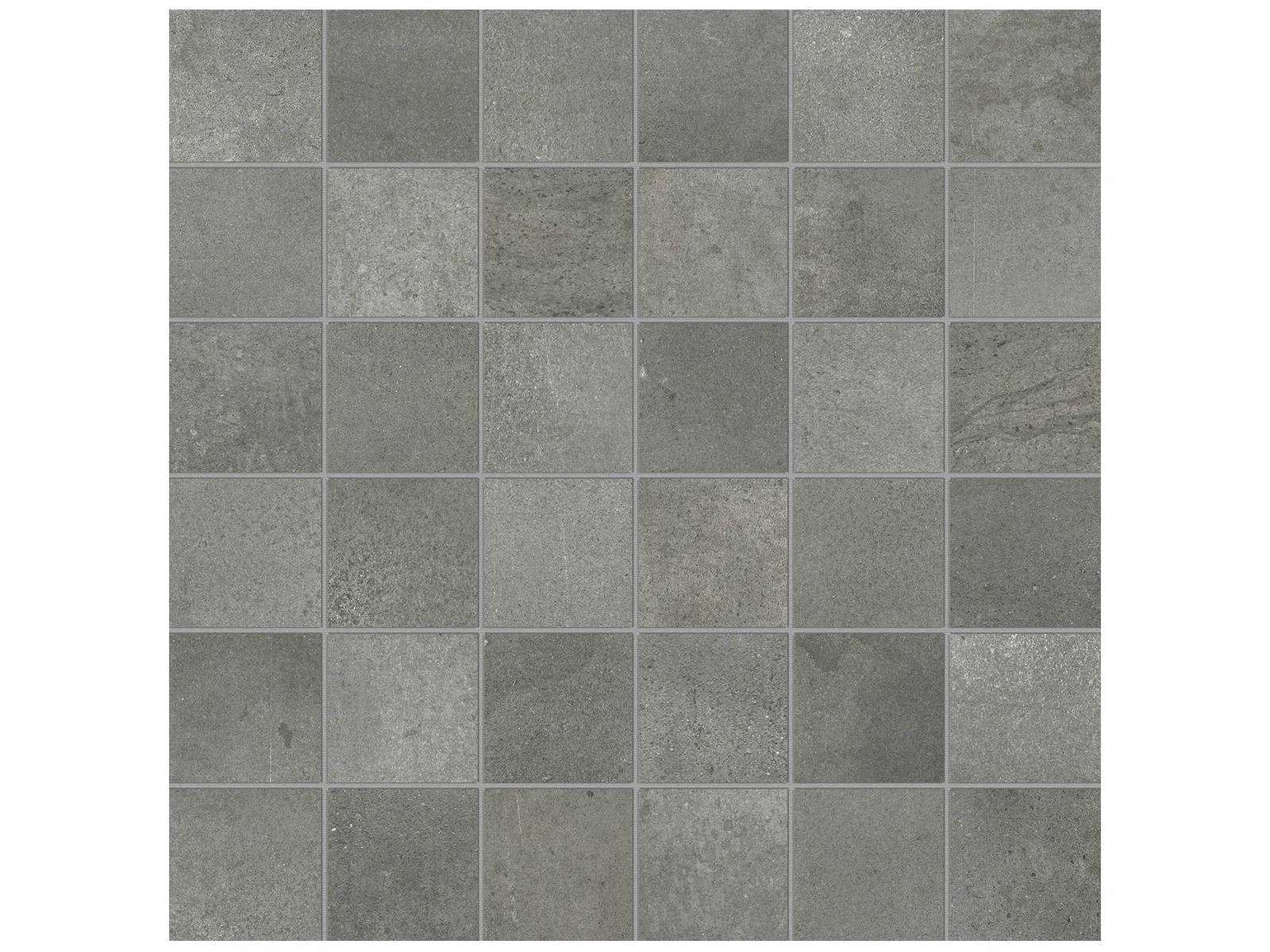 Mosaic Ceraforge Titanium Matte 12" x 12"