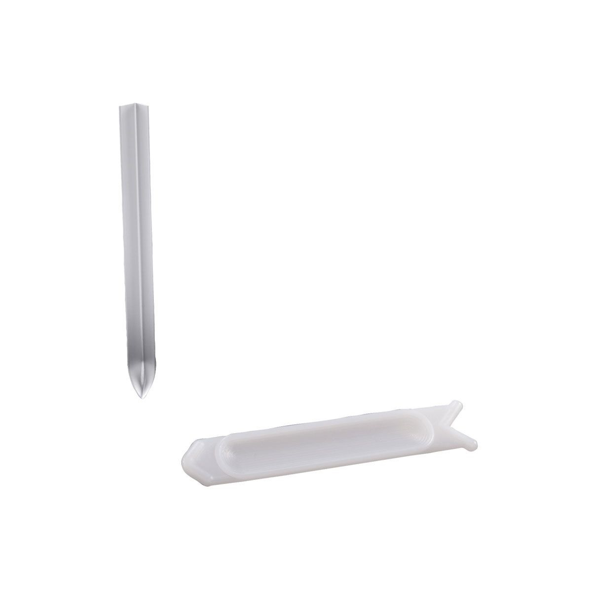 Inside Metal Corner Guard Tim Line Silver for Vinyl