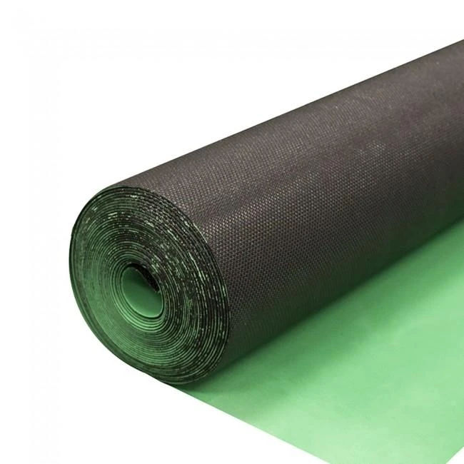 Vinyl Acoustic Underlayment Slim Green 2' x 25' - 2 mm (100 sqft)