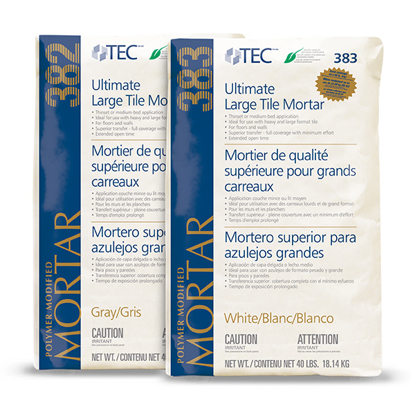 Large Format Tile Mortar Ultimate White 40 lb