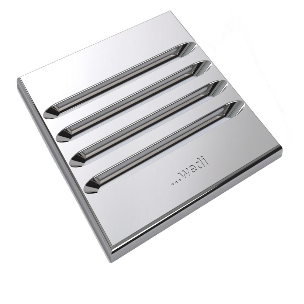 Grille de drain rainuré Fundo - 4" x 4"