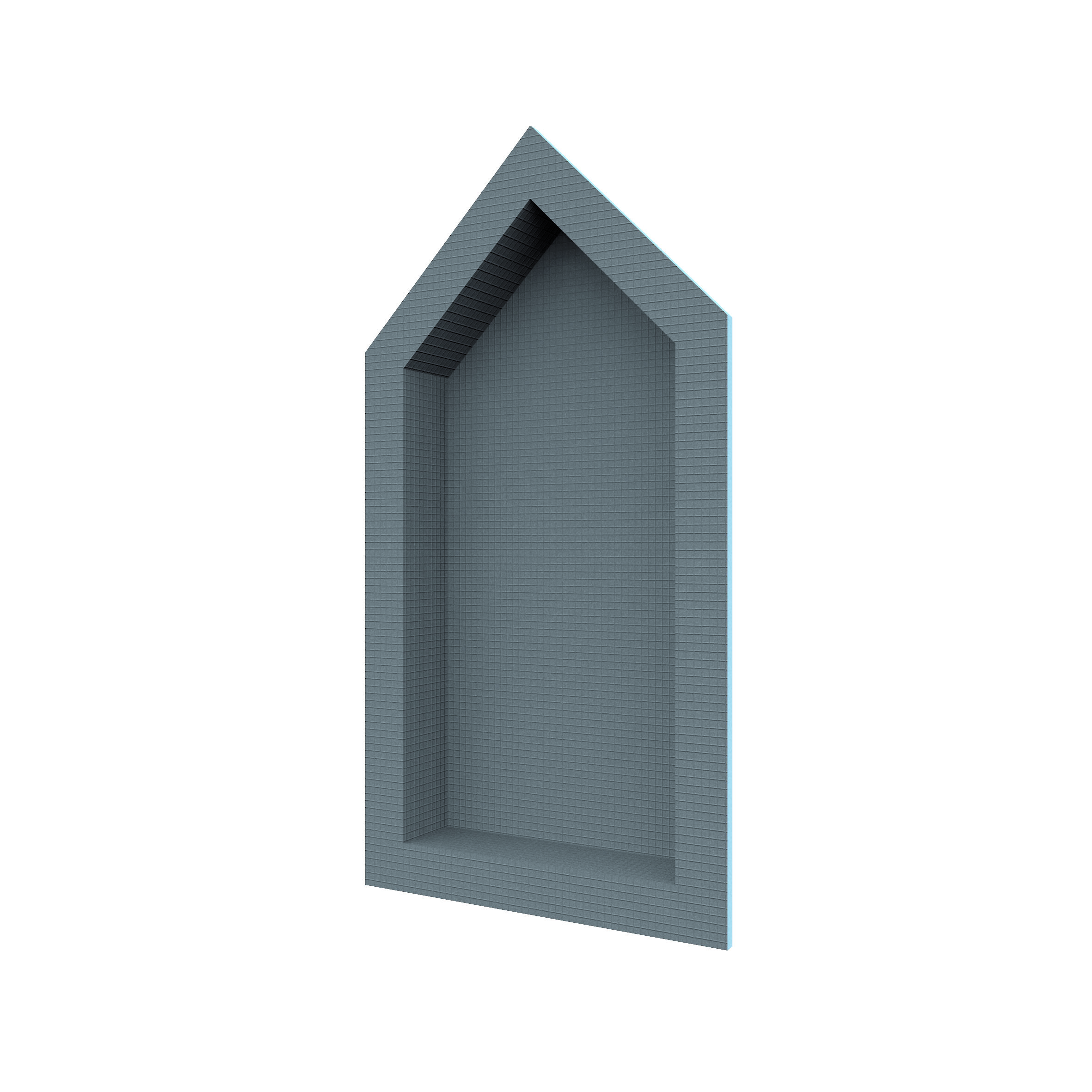 Cathedral Shower Niche 16" × 30" x 3 ½"