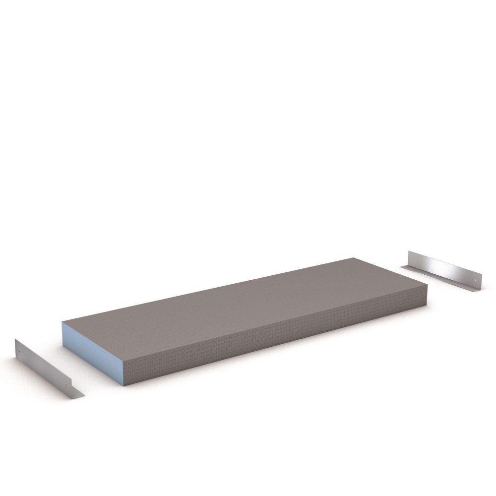 Banc de douche Sanoasa 4 Droit, autoportant - 47 1/4" x 15" x 3 1/8"
