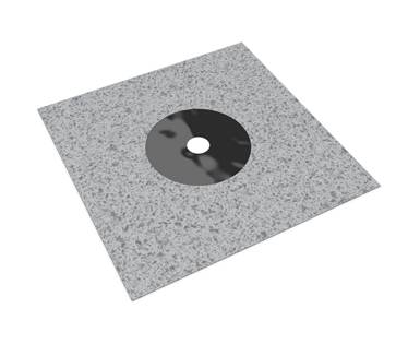 Waterproof Sealing Collar for 1/2" à 3/4" plumbing pipes and protrusions