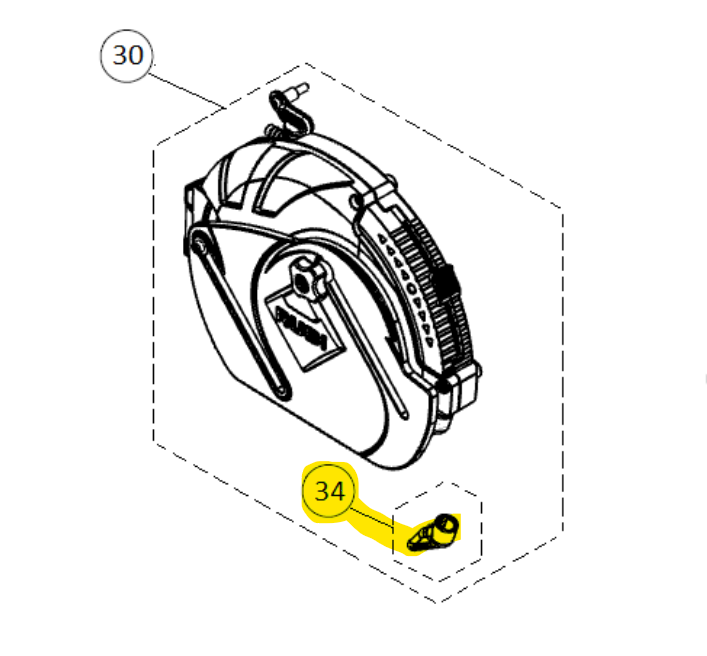 Spray Nozzle Set DC-250 Python Circular Saws