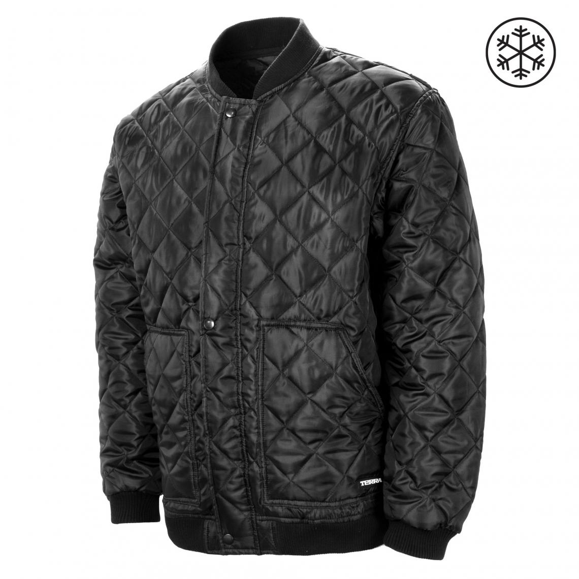 Manteau d'hiver matelassé Noir - XL