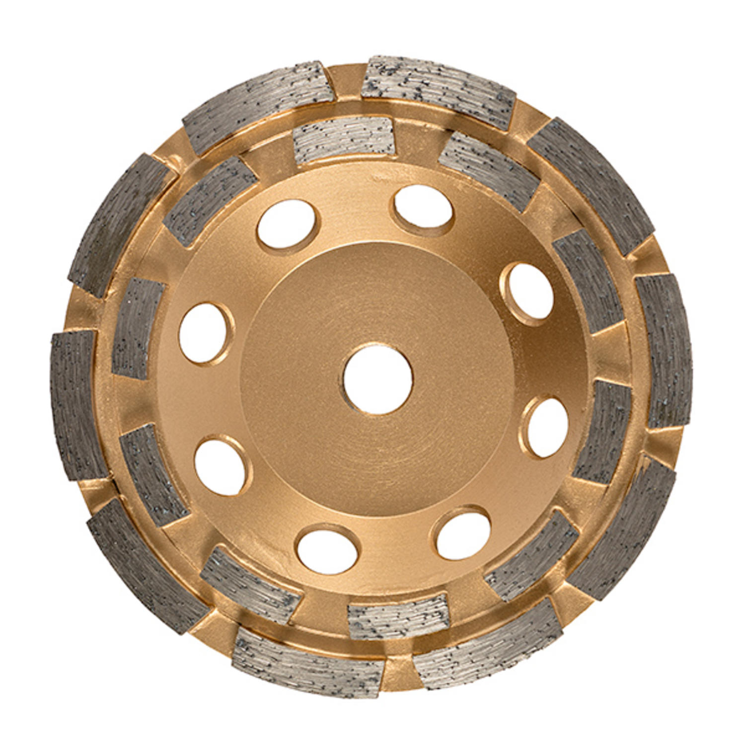 Cup Wheel Double Row 5"