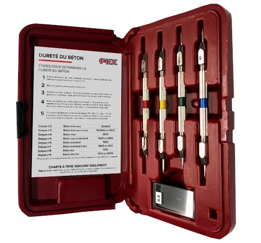 Mohs Scale Hardness Test Kit