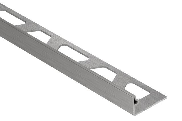 Schluter - JOLLY - Moulure de bordure de mur alum. anodisé Chrome poli 1/4