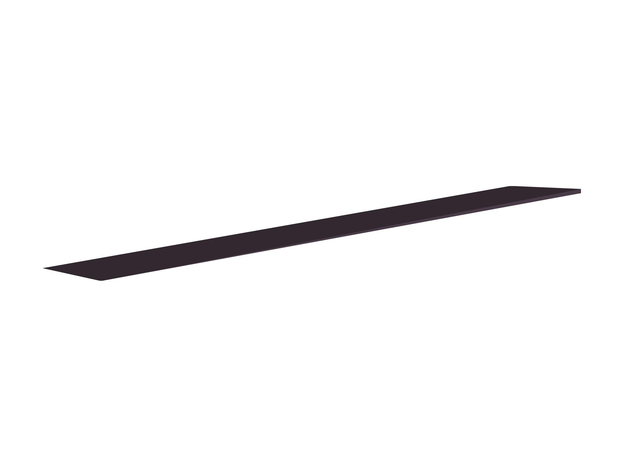Bande de mise à niveau du sous-plancher en vinyle - de 1/8" (3.2 mm) à 1/16" (1.6 mm) x 12" x 4'