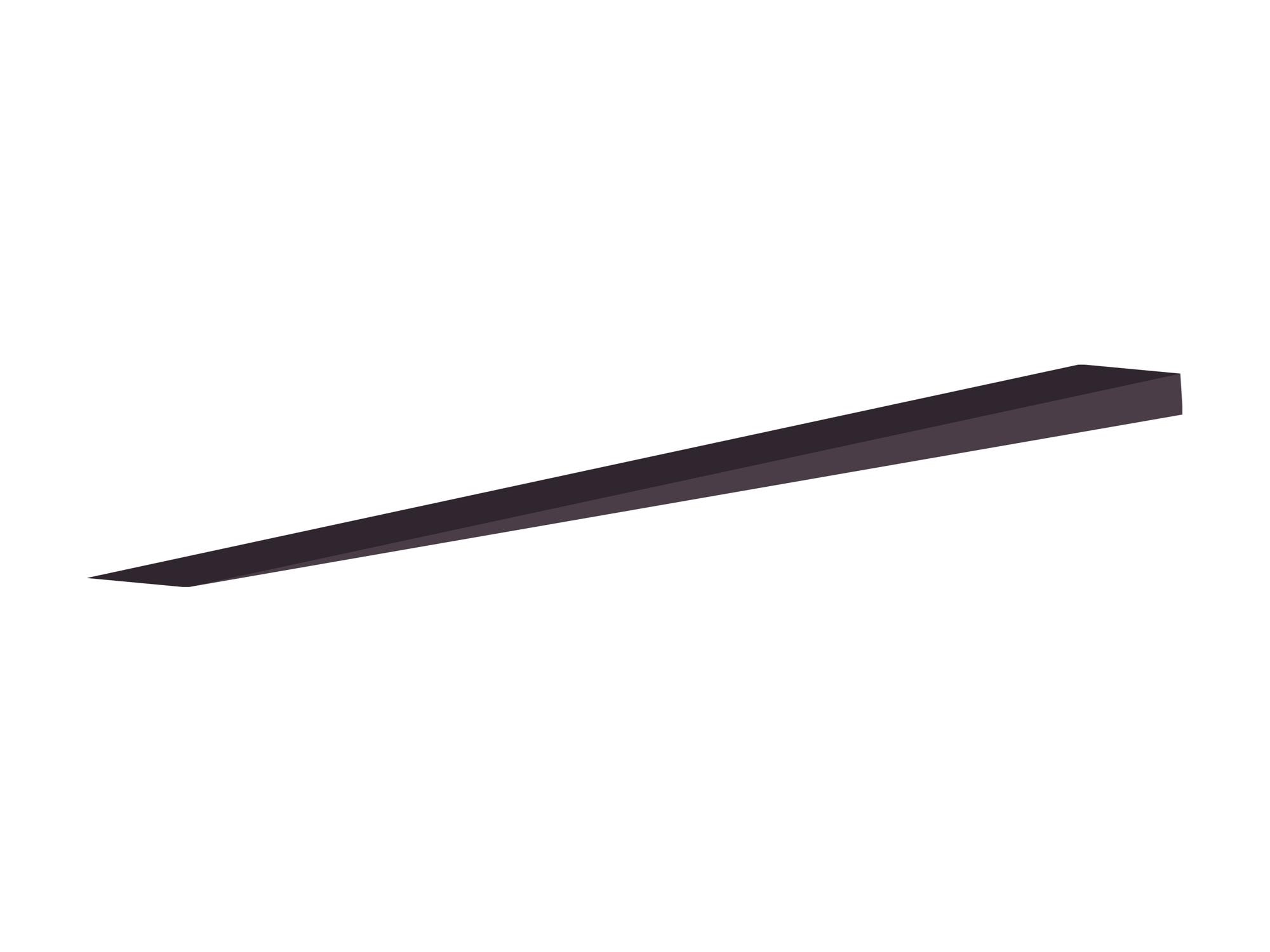 Subfloor Leveler Strip Vinyl - from 3/8" (9.5 mm) to 1/16" (1.6 mm) x 12" x 4'