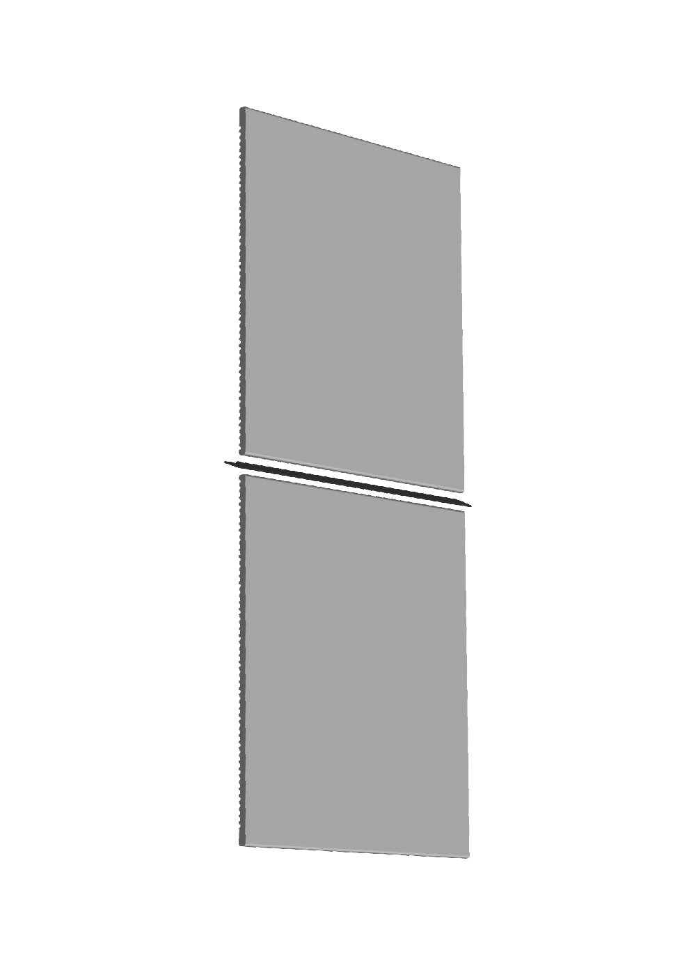 Vinyl Stair Tread Stringer #50 Slate Grey 1/16" x 10" x 50'