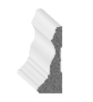 Back Band Casing Colonial MDF - 1" (25 mm) x 3" x 8'