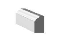 Shoe Moulds Colonial MDF - 3/8" (9.5 mm) x 1-1/8" x 8'