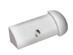 Coin extérieur pour moulure à céramique Projolly aluminium anodisé titane - 3/8" (10 mm) (paquet de 2)