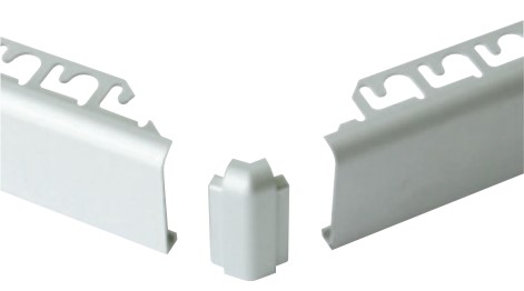 Tile Molding Outside Corner Protop 135° Anodized Aluminum Titanium