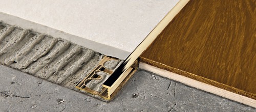 Edge Trim Proelegant Polished Brass - (10 mm) 3/8" x 8' 10-5/16"