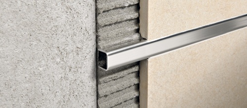 Tile Edge Trim Prolistel ACC Stainless Steel Polished - (10 mm) 8' 10-5/16"