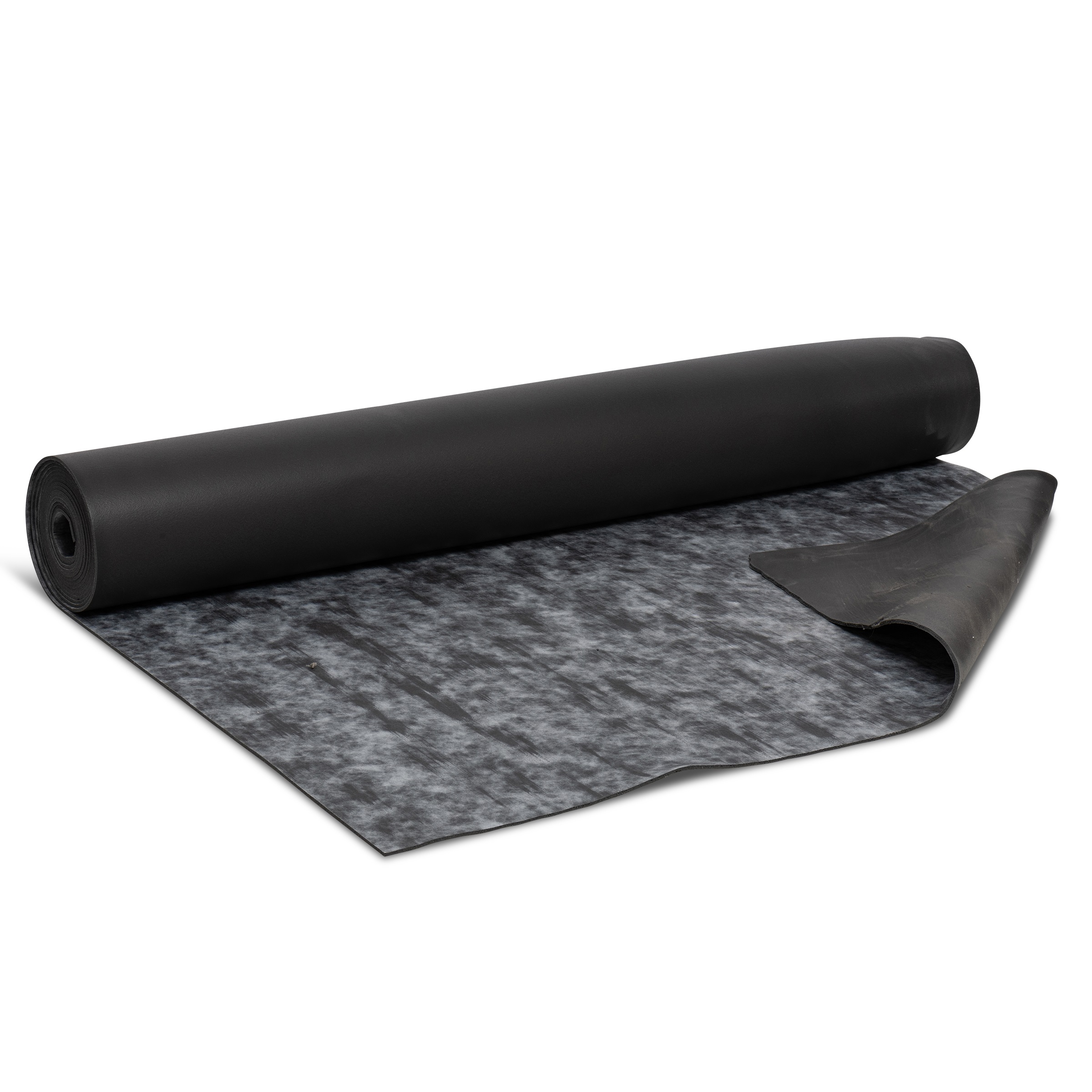 Wood & Laminate Acoustic Underlayment Quiet Block 3-In-1 Black 72" x 30' - 2.2 mm (180 sqft)