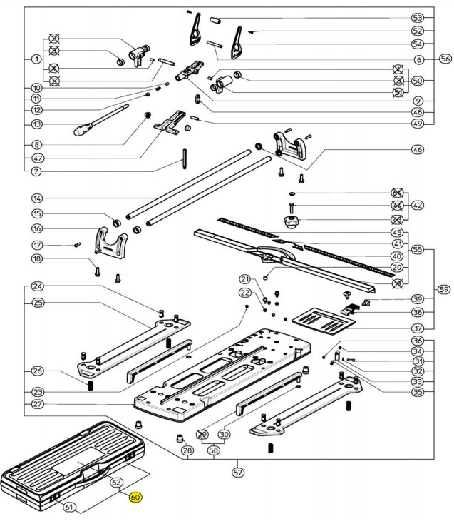 Rubi - Empty Case for TR-600-S | FloorBox