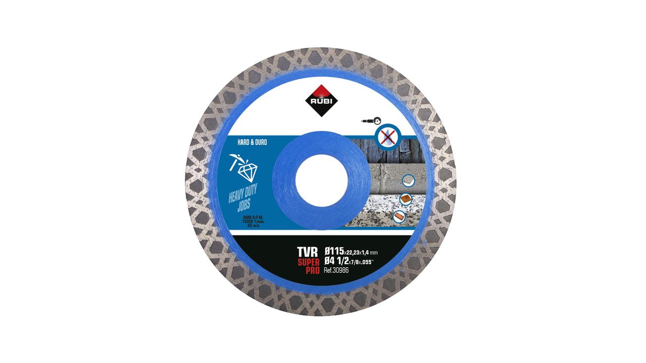 Lame en diamant Turbo Viper TVR-125 SUPERPRO 115 mm