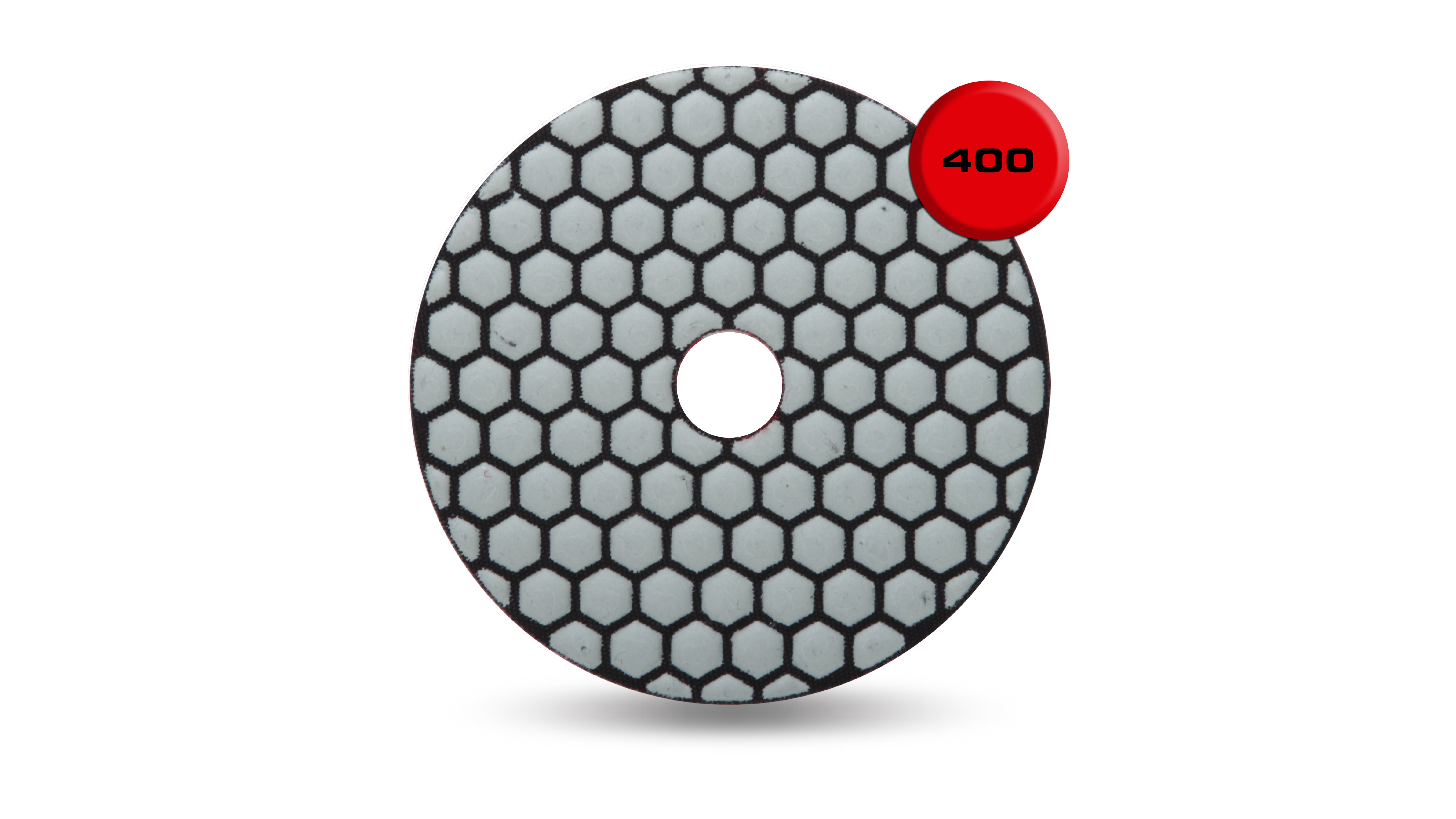 Resin Dry Polishing Pad 400 Grit 4"