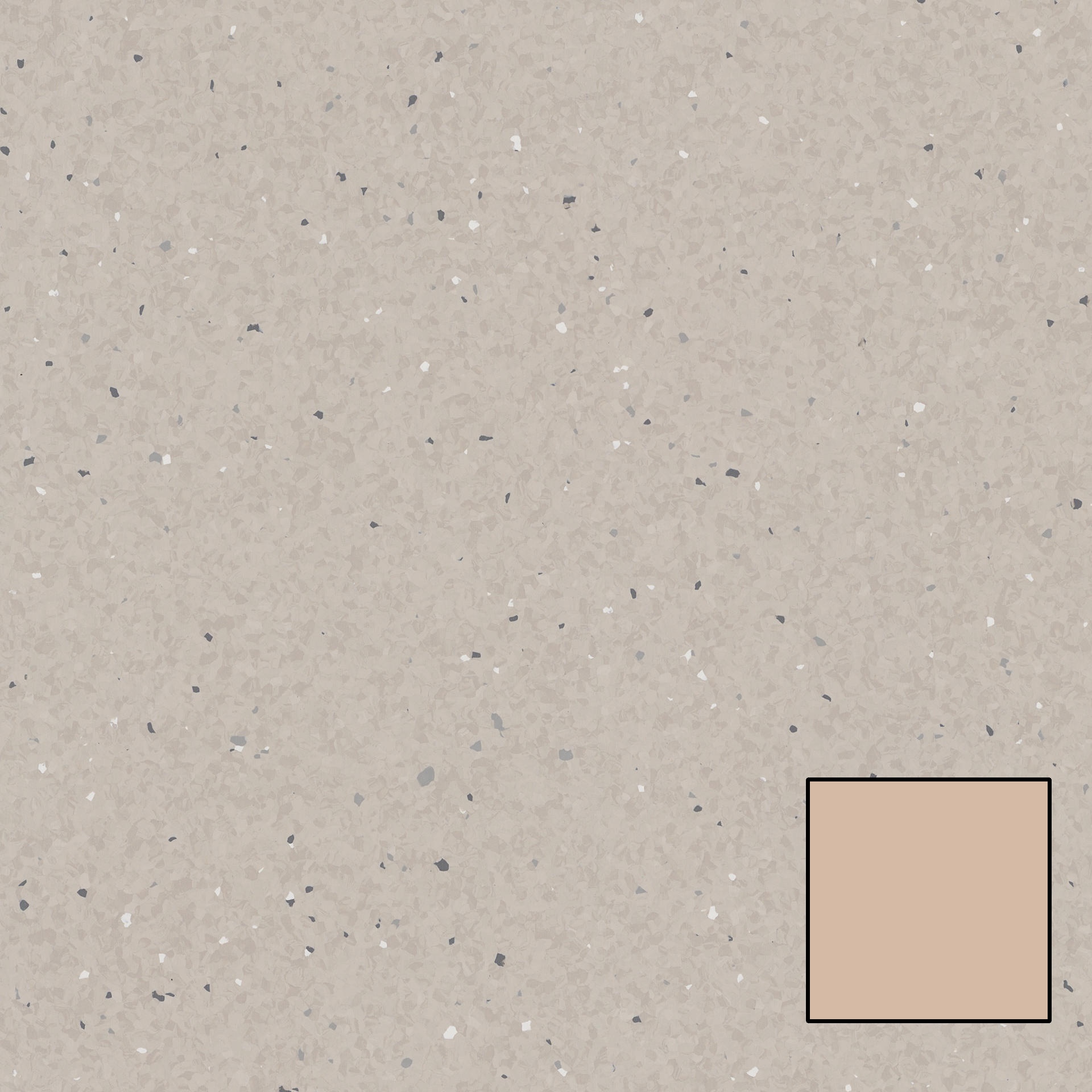 Rouleau de vinyle homogène Aria - Melodia 3.0 #0068 Limestone 6.5' - 2 mm (vendu en vg²)