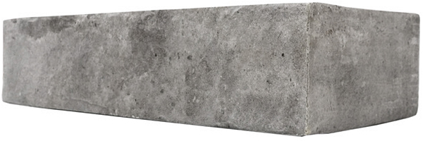 Wall Tiles Tribeca Glued Corner Grey Textured 2" x 10"
