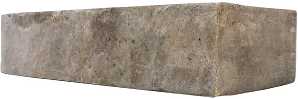 Wall Tiles Tribeca Glued Corner Mud Textured 2" x 10"