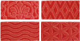 Wall Tiles Masia Rosso Jewel 3" x 6"