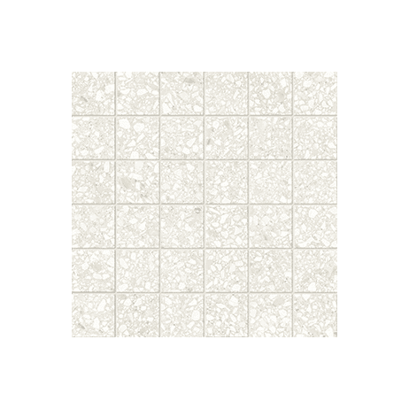 Mosaic Station Ivory Matte 12" x 12"