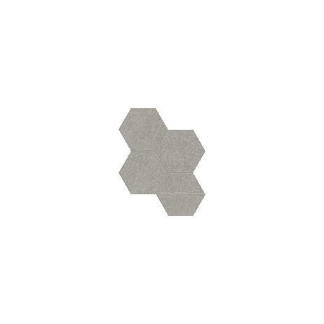 Mosaic Hexagon Mjörk Clay Matte 10" x 11-1/2"