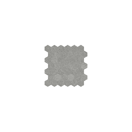 Mosaic Hexagon Mjörk Mica Matte 12" x 12"