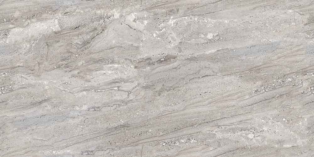 Tuiles de plancher Seamless Gravel Gris poli 24" x 48"