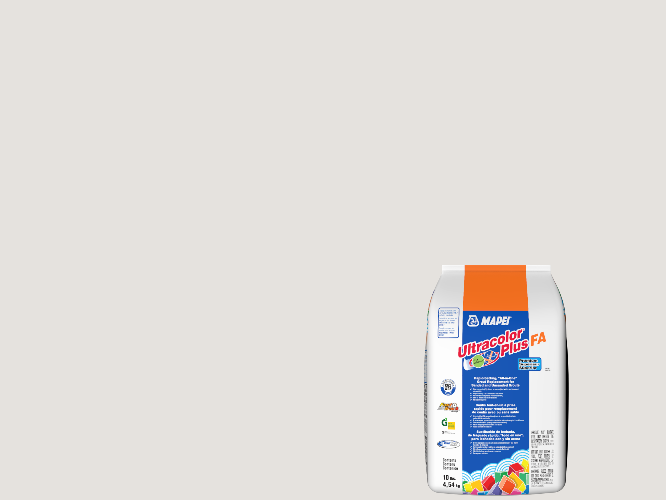 5221 Moonbeam Ultracolor Plus FA Grout (10 lbs)