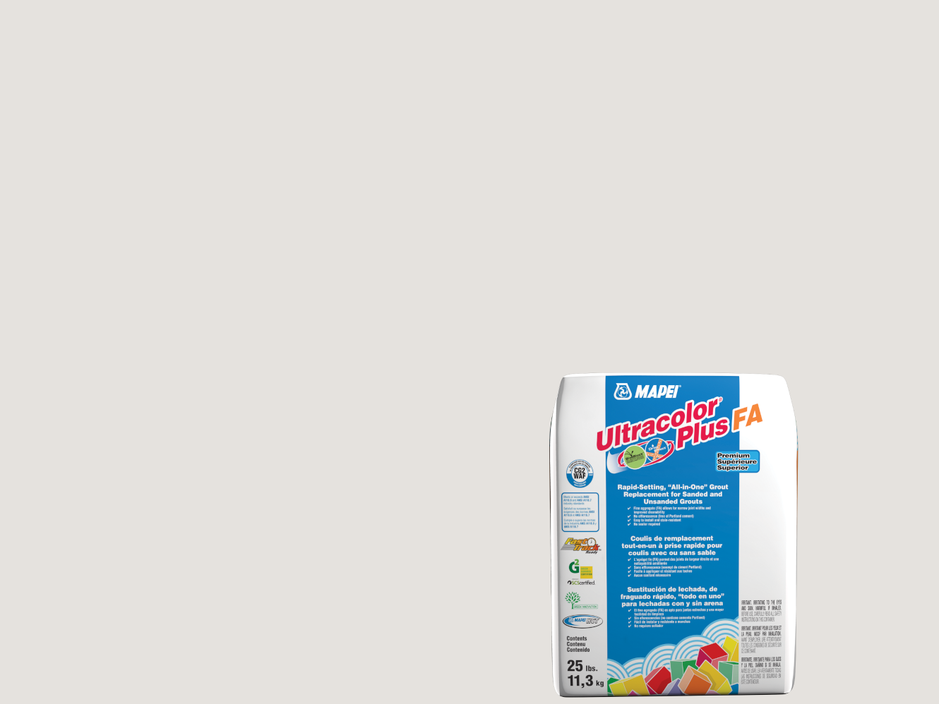 5221 Moonbeam Ultracolor Plus FA Grout (10 lbs)