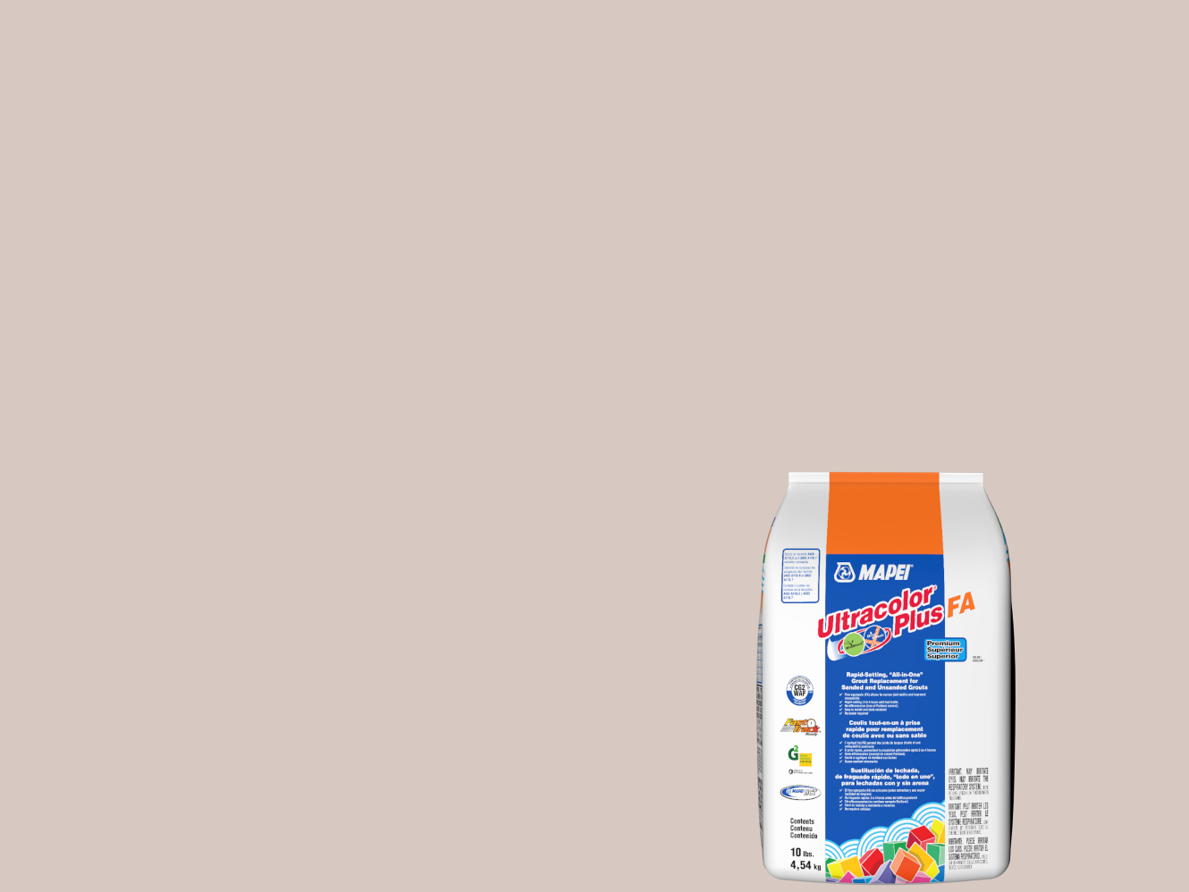 5223 Oatmeal Ultracolor Plus FA Grout (25 lbs) 5223 Oatmeal Ultracolor Plus FA Grout (25 lbs)