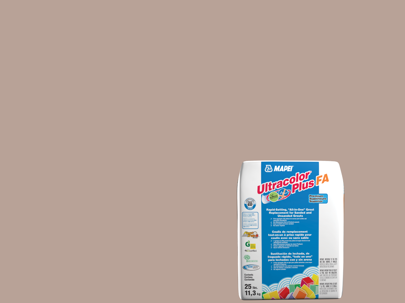 5224 Wicker Ultracolor Plus FA Grout (10 lbs) 5224 Wicker Ultracolor Plus FA Grout (10 lbs)