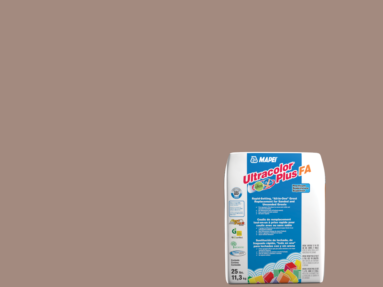 5225 Sandstorm Ultracolor Plus FA Grout (25 lbs) 5225 Sandstorm Ultracolor Plus FA Grout (25 lbs)