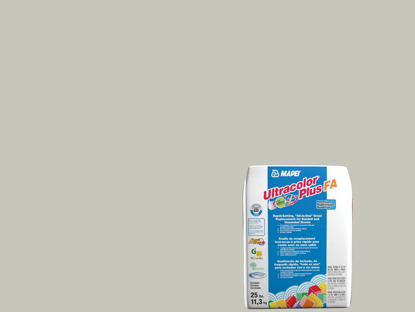 5227 Castle Wall Ultracolor Plus FA Grout (10 lbs)