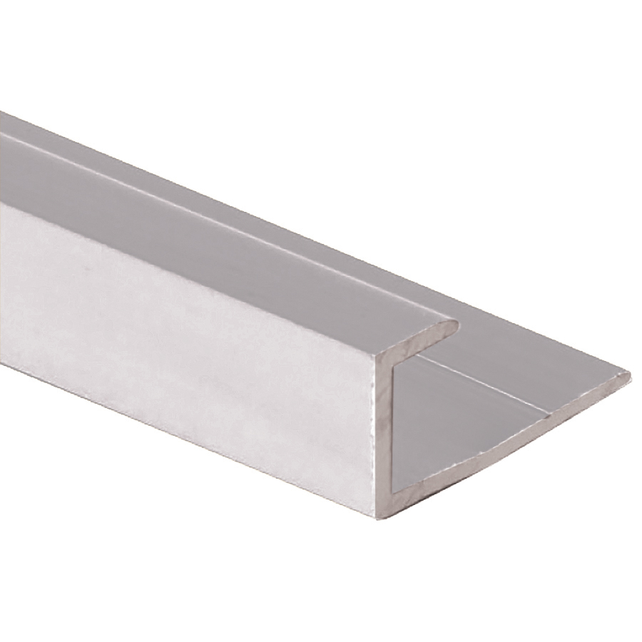 J-Molding, Mill Finish - 3/8" x 3/4" x 8'