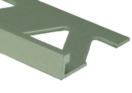 Flat Tile Edge, Bright Clear - 5/16" x 8'
