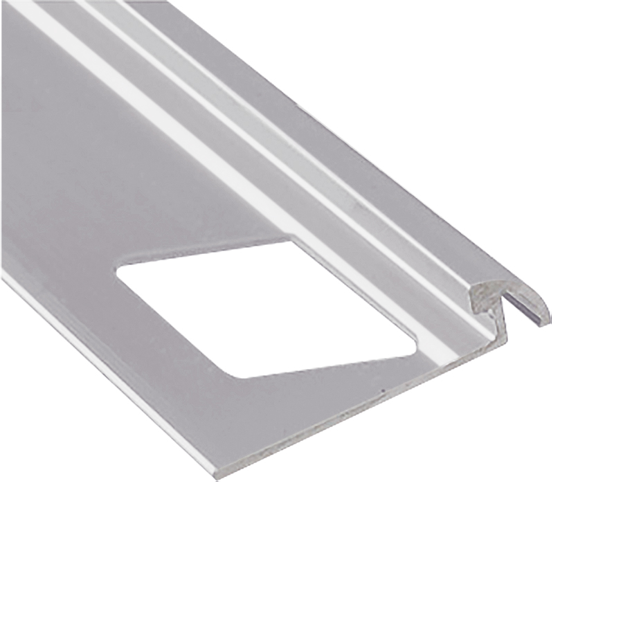 Round Tile Edge, Mill Finish - 3/8" x 8'