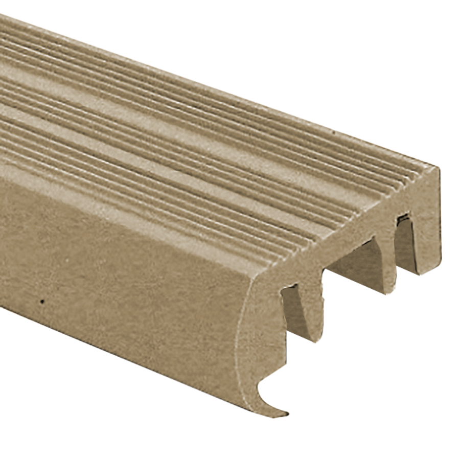 Anti Skid Stair Nosing Beige Vinyl Insert Replacement Piece 3/8" x 8'