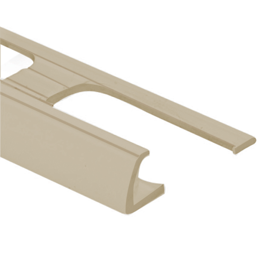 Vinyl Tile Edge Beige 3/16" (4 mm) x 8'
